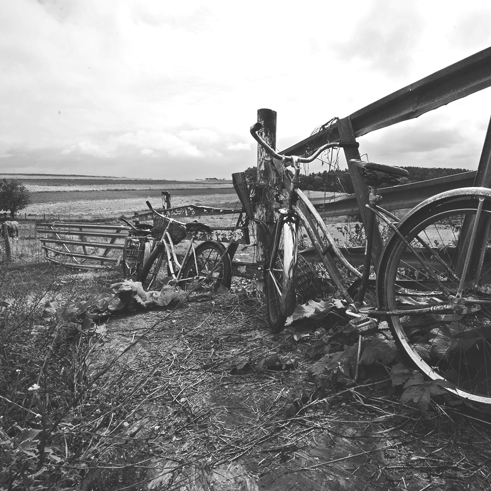 Bikes in Rural Wisconsin